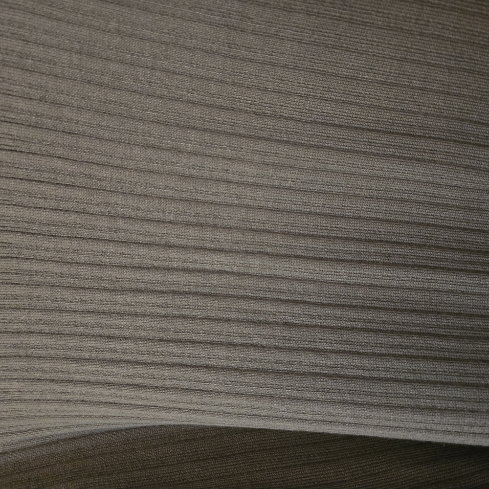 Olive Green Ribbed Long Cardigan - Picture 4 of 4